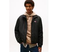 Tommy Jeans Herren Übergangsjacke Essential Padded mit Stehkragen, Schwarz (Black), L