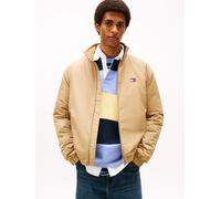 Blouson TOMMY JEANS "TJM ESSENTIAL PADDED JACKET EXT", Herren, Gr. M, beige (schwarz dune), Web, Obermaterial: 100% Polyester, regular fit, elastischer Bund, Jacken Blouson, Freizeitjacke, Übergangsja
