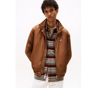 Blouson TOMMY JEANS "TJM ESSENTIAL PADDED JACKET EXT", Herren, Gr. S, pecan nut, Web, Obermaterial: 100% Polyester. Futter: 100% Polyester, casual, regular fit, Langarm elastischer Bund, Jacken, Freiz