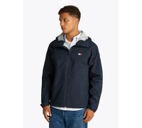 Blouson TOMMY JEANS "TJM TECH WINDBREAKER", Damen, Gr. XL, blau (schwarz night navy), Obermaterial: 100% Polyester, elastischer Bund, Jacken Blouson (94837343-XL)