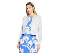 Blouson VERA MONT "Damen langarm", Damen, Gr. 46, weiß (rohweiß), Satin, Obermaterial: 100% Polyester. Futter: 100% Polyester, festlich, lässig geschnitten, Jacken Blouson (78140052-46) rohweiß