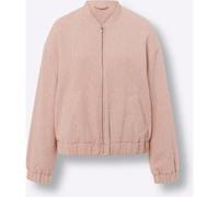 Blousonjacke champagner-rosenquarz-meliert 50