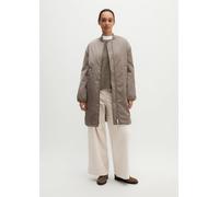 Kurzmantel MARC O'POLO "aus recyceltem Polyester", Damen, Gr. 44, beige (stone taupe), Obermaterial: 100% Polyester. Futter: 100% Polyester, unifarben, regular fit, Mäntel Kurzmantel (68001012-44) sto