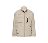 camel active Jacke aus reiner Baumwolle mit Brusttaschen in Beige, Größe 48
