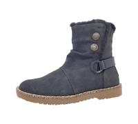 Blowfish Malibu Damen Coffee Break Shearling Stiefelette, Black Prospector, 37 EU