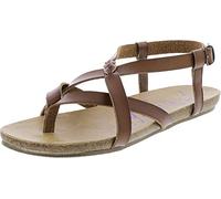 Blowfish Granola Damen-Sandalen, flach, Braun - Scotch Dyecut - Größe: 36.5/37 EU