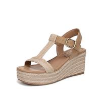 Blowfish Malibu Damen Annika Keilsandalen, Natürliches Beige, Mittel Fit, EU 36