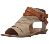 Blowfish Malibu Damen Balla Keilsandale, Desert Sand Rancher Canvas/Dyecut, 39 EU
