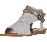 Blowfish Malibu Damen Balla4earth Sandale, Shelll Recycled Plastic/Smoke, 37.5 EU