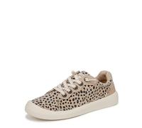 Blowfish Malibu Damen Boardwalk Lace Up Sneaker Gepard Medium Fit 42 EU, beige, 41 EU