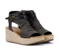 Blowfish Malibu Damen Lacey-c-Rope Espadrille Keilsandalen, Schwarz, 38 EU