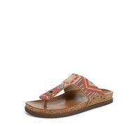 Blowfish Malibu Damen Lyric Flip-Flop, Beaded Tan/Orange, 41 EU