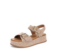 Blowfish Malibu Damen Magical Keilsandalen, Beige, Mittel Fit, EU 37