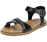 Blowfish Malibu Damen Monti-b Flache Sandale, Schwarz, 41 EU