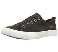 Blowfish Malibu Damen Play Sneaker, Schwarze, geräucherte Leinwand, 38.5 EU