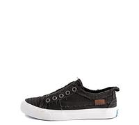 Blowfish Malibu Damen Play Sneaker, Schwarzes Smoked Canvas, 36 EU