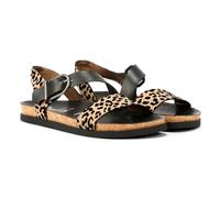 Blowfish Malibu Lance Damen Leopard/Schwarz Sandalen, Schwarz , 39 EU