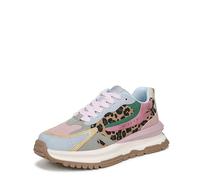 Blowfish Malibu Leo Damen-Sneaker, Cloud Blue/Leopard Multi, 41 EU