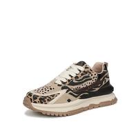Blowfish Malibu Leo Damen-Sneaker, Leoparden-/Multi-Tierdruck, 42 EU