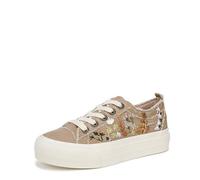 Blowfish Malibu Sadie-Sun Damen-Sneaker, Warmes Taupe Canvas, 39 EU