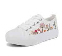 Blowfish Malibu Sadie-Sun Damen-Sneaker, Weiss/opulenter Garten, 38 EU