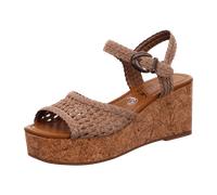 Blowfish Plateau Sandaletten für Damen, beige, Größe 41 EU