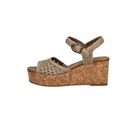 Blowfish Plateau Sandaletten für Damen, beige, Gr. 38 EU