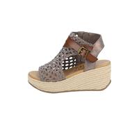Blowfish Malibu Lorrah Damen-Sandalen aus Mikrofaser mit Keilabsatz, Kupferhaze, 40 EU