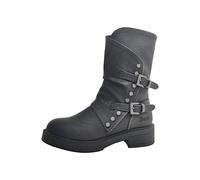 Blowfish Malibu Damen Venice Mode-Stiefel, Schwarz, 37 EU