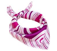 BLPRKOT Seide Halstuch Damen Herren kleines Seidentuch Bandana Halstuch Kopftuch Elegante Schal Tuch Geschenk Für Frauen Unisex Handrolliertes SeidenHalstuch Seide