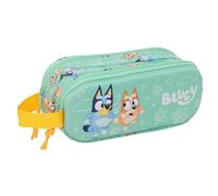 Blue 3D-Federmäppchen, Federmäppchen für Kinder, ideal für Kinder im Schulalter, bequem und vielseitig, Qualität und Widerstandsfähigkeit, 21 x 6 x 8 cm