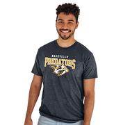 Blue 84 NHL Offiziell Lizenziertes T-Shirt Heathered Black