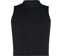 Blue Effect Mädchen Basic Crop Top, Größe:140/146, Farbe:schwarz