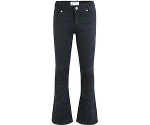Blue Effect Mädchen Flared Jeans Hose Slim fit, Größe:170, Farbe:Black