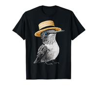 Blue Eyes Design Tier Kunst Kolibri Liebhaber T-Shirt