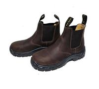 Blue Heeler Herren Chelsea Boots Mate Braun 48