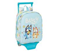 Safta Bluey Ready 6l 27x22x10 Cm Wheeled Backpack Blau Kinder
