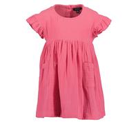 Sommerkleid BLUE SEVEN, Mädchen, Gr. 134, N-Gr, pink, Web, Obermaterial: 100% Baumwolle, unifarben, Basic knieumspielend, Rundhals, Flügelärmel, Kleider Sommerkleid (56966906-134) pink