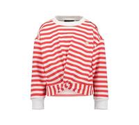 Sweater BLUE SEVEN "Mädchen Sweatshirt langarm", Mädchen, Gr. 128, 3201, rot, 100% Baumwolle, normal normal, Rundhals, gerader Abschluss, Sweatshirts Sweater (25063135-128) 3201, rot