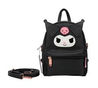Sanrio Rucksack "Kuromi" in Schwarz - (B)17 x (H)22 cm - 37% | Kinder Rucksaecke Taschen