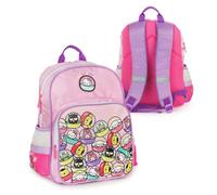 Blue Sky Studios Rucksack - niedlicher Rucksack für Kinder und Jugendliche - Kawaii Grund- und Sekundarschulbedarf Tasche, rose, 33 x 15 x 39 cm, Hello Kitty