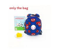 (Blue Spiderman)Süßer Hirsch Pferd Auto Muster Kinder Rucksack für Kindergarten