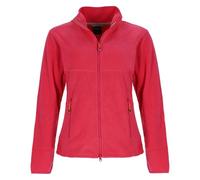 Blue Wave Damen Fleecejacke Marcy in moderner Streifenoptik - Jacke mit Stehkragen in Pink Größe 54