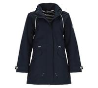 Blue Wave Damen Funktionsparka Mina mit Jersey Innenfutter - Wasserdichte und Atmungsaktive Funktionsjacke in Marine Größe 42