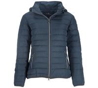 Blue Wave Damen Steppjacke Nina mit abnehmbarer Kapuze - Gesteppte Jacke in Melange-Optik in Blue Nights Größe 48