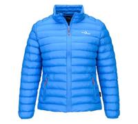 Blue Wave Damen Steppjacke Ornella mit Stehkragen - Gesteppte Jacke packable inkl. Packbeutel in Azur Größe 46