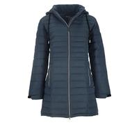 Blue Wave Damen Steppmantel Nena mit abnehmbarer Kapuze - Gesteppter Mantel in Melange-Optik in Blue Nights Größe 40