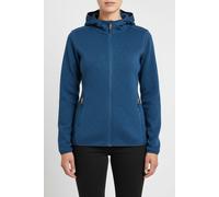 BLUE WAVE Damen Strickfleecejacke mit Kapuze Lotte - 40 / blau