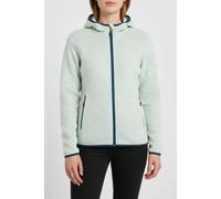 Blue Wave Damen Strickfleecejacke Lotte - 42 / mint