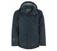 Blue Wave Herren Funktionjacke Chris - Jacke Outdoorjacke mit abnehmbarer Kapuze in Marine Größe 3XL